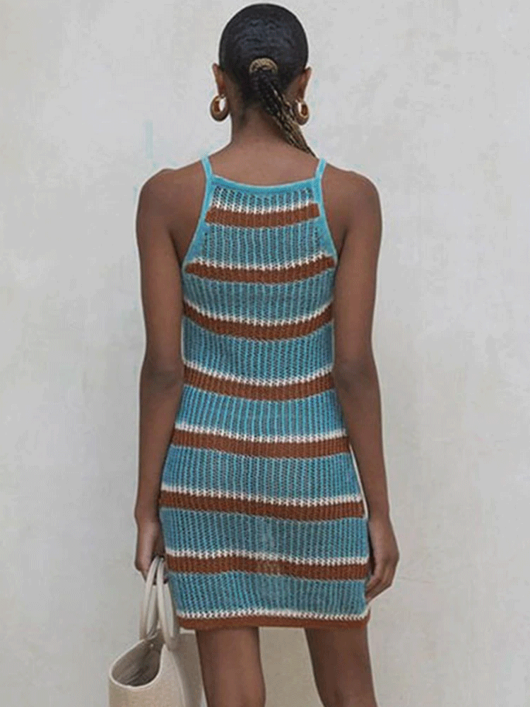 Knitted Beach Dress Bikini Cover Up