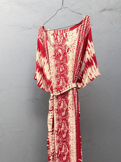 The Snake Print Kaftan