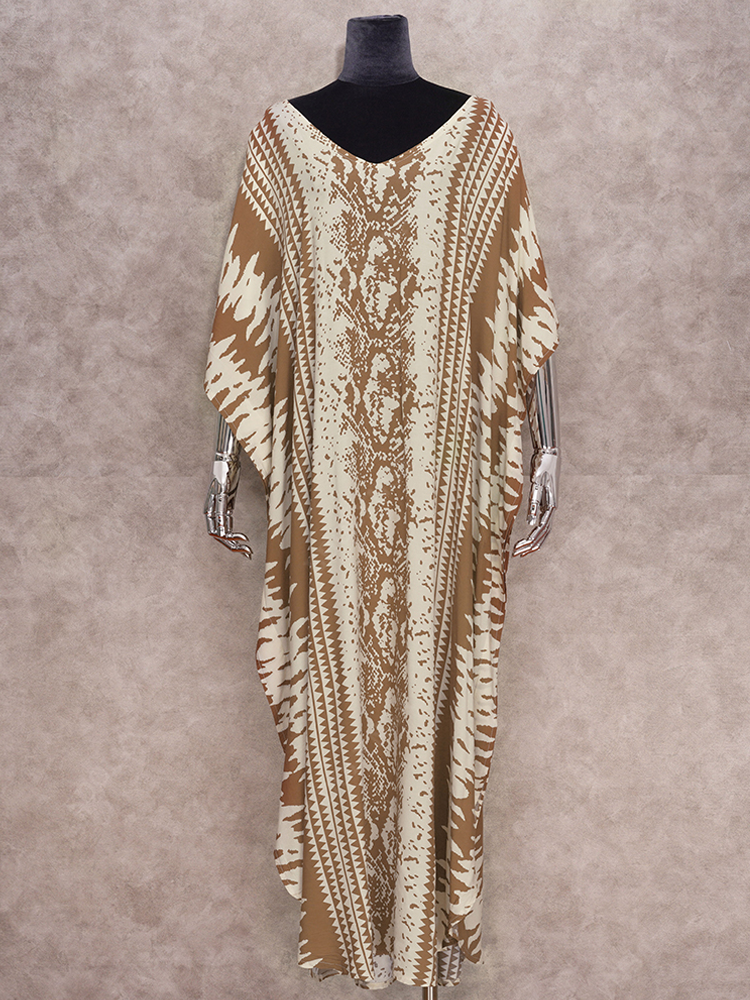 The Snake Print Kaftan