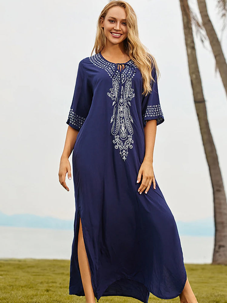 The Tropical Flow Kaftan