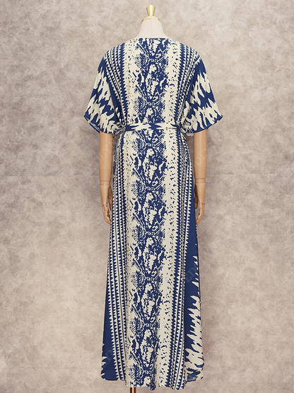 The Snake Print Kaftan