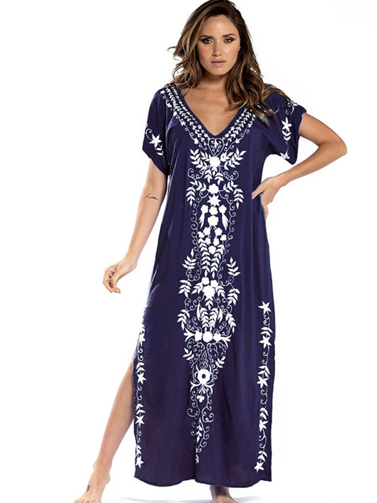 The Embroidered Flowy Dress