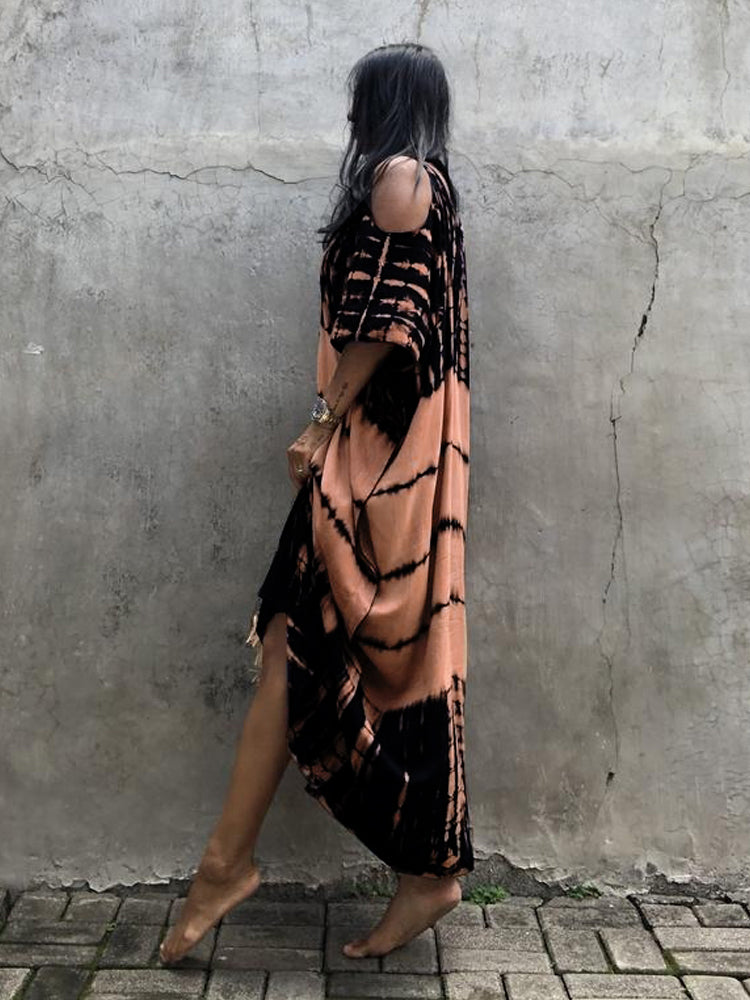 The Cut Out Shoulder Kaftan