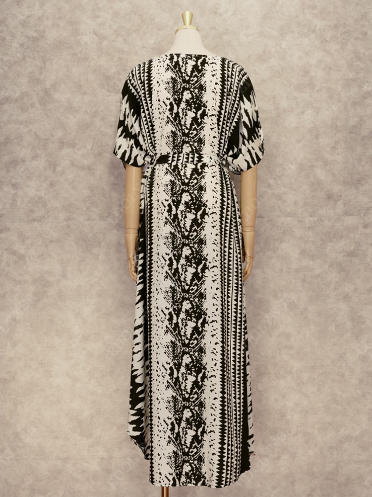 The Snake Print Kaftan