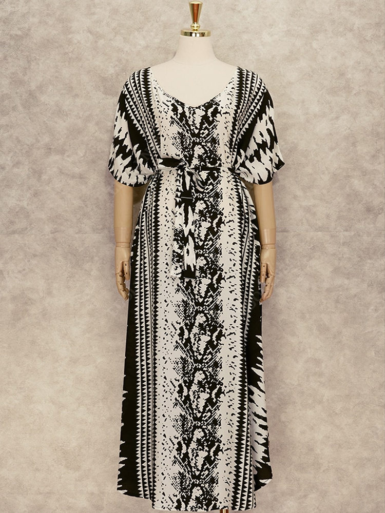 The Snake Print Kaftan