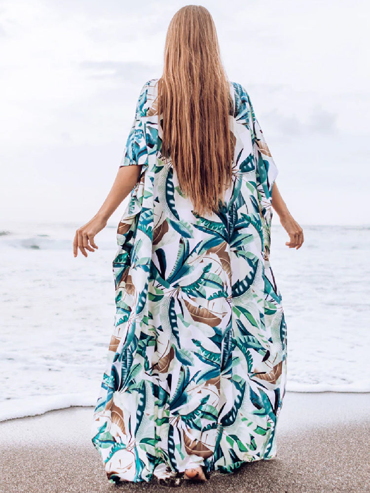 The Tropical Flow Kaftan