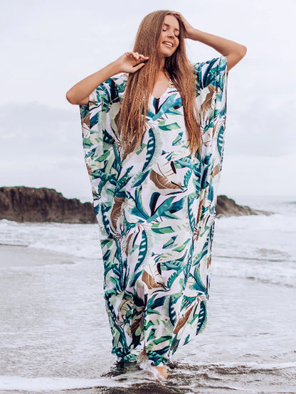 The Tropical Flow Kaftan