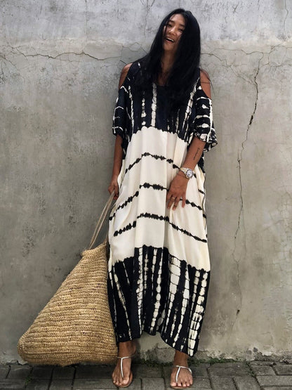 The Cut Out Shoulder Kaftan