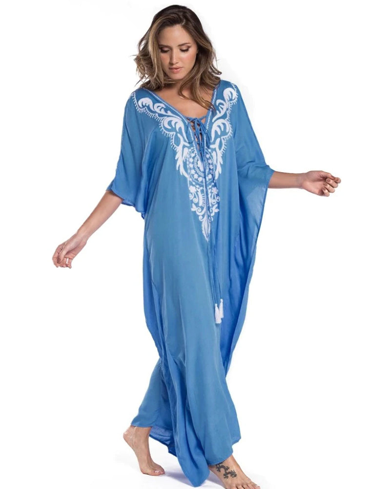 The Tropical Flow Kaftan