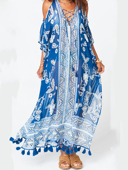 The Tropical Flow Kaftan