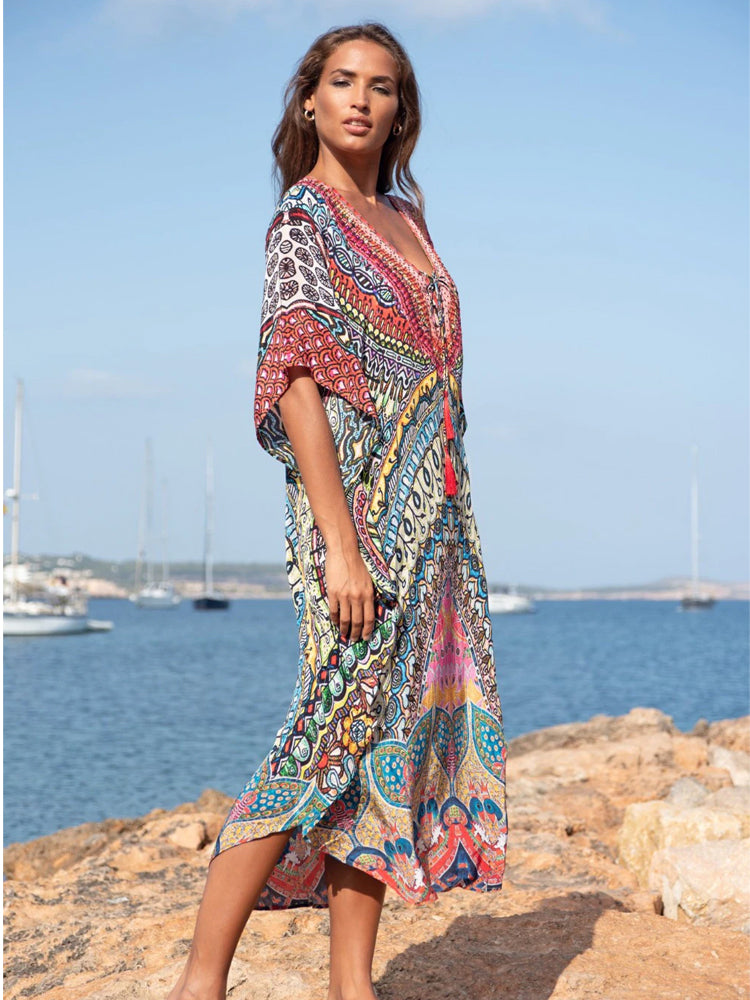 The Tropical Flow Kaftan