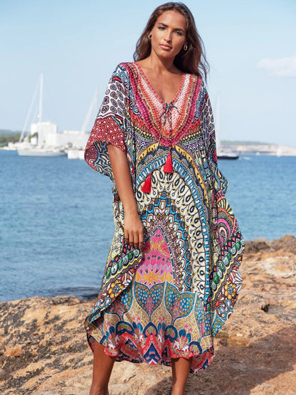 The Tropical Flow Kaftan