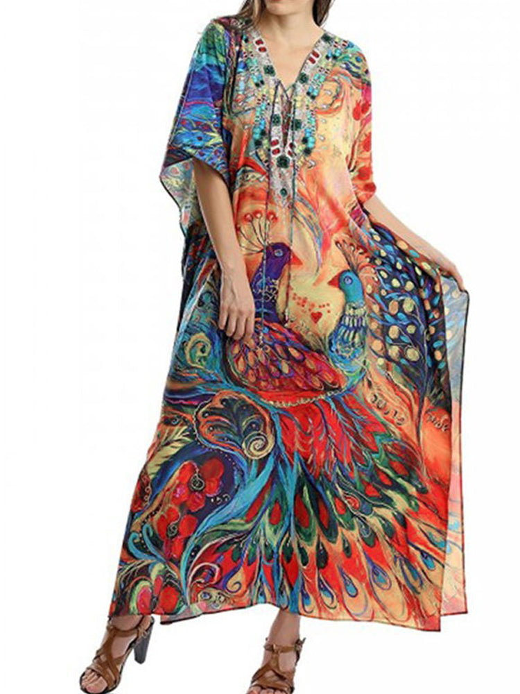 The Tropical Flow Kaftan