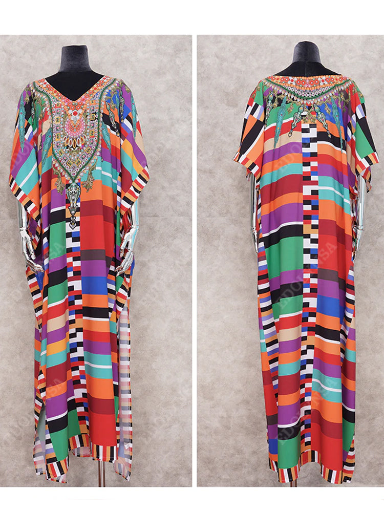 The Tropical Flow Kaftan