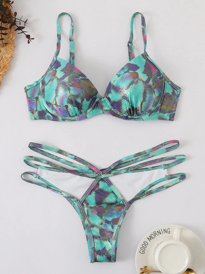 Hollow Out Swimwear Bikini