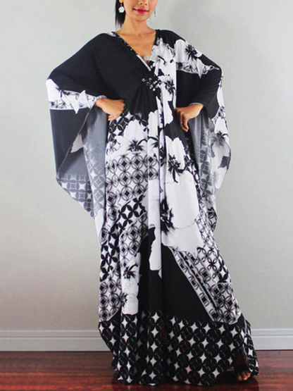 The Printed Maxi Kaftan