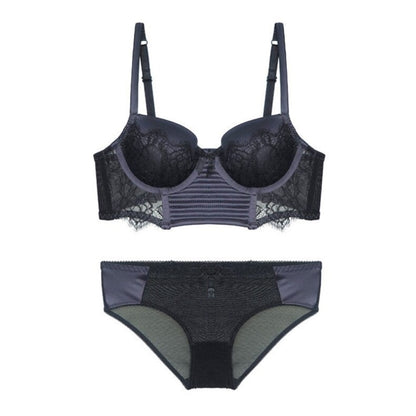 Women Lace Push Up Bra And Brief Sets