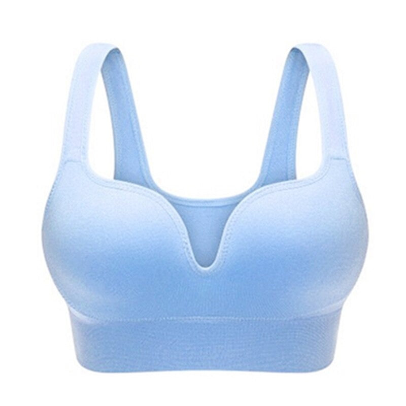 Wireless Cotton Push Up Sports Vest