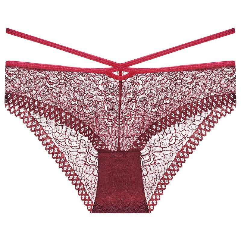 Lace Bandage Low-Waist Underpants