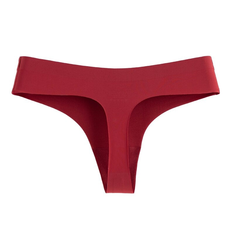 Seamless Low-Rise T-Back G String Panty