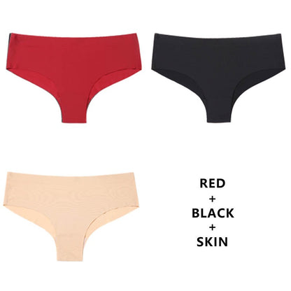 Seamless Low-Rise Briefs For Women