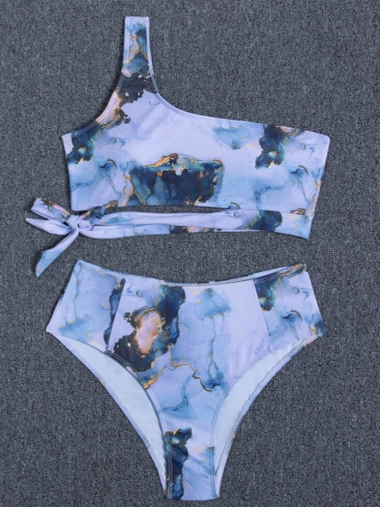 The Cute Bow Two Piece Bikini Set