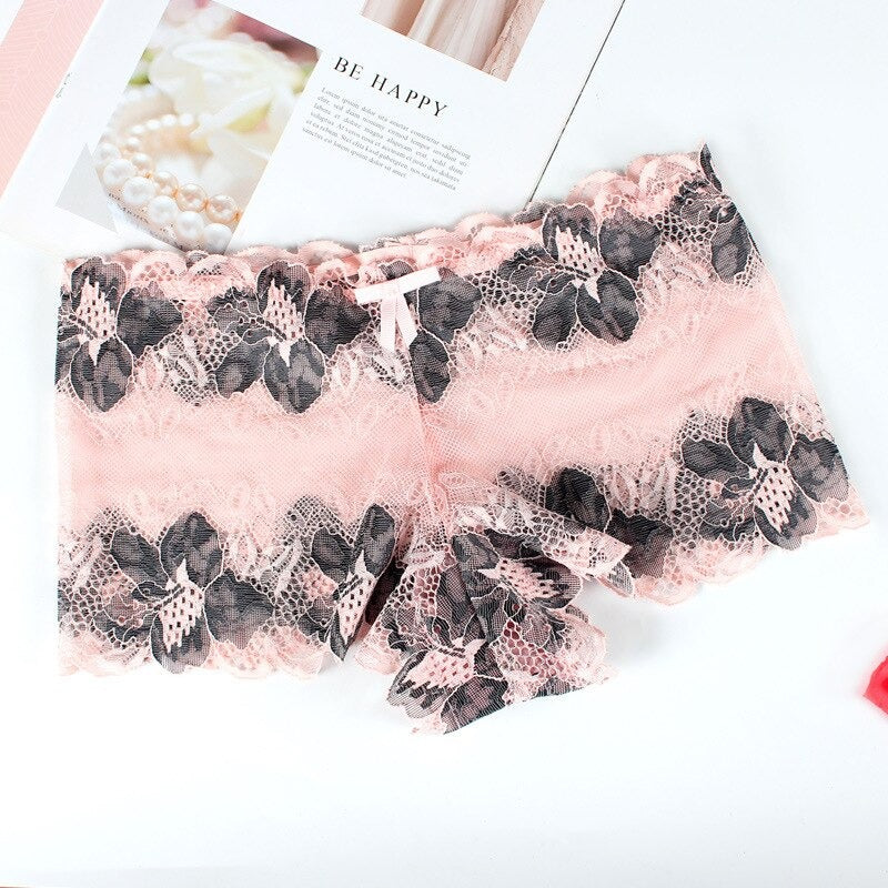 Mid-waist Transparent Breathable Panties