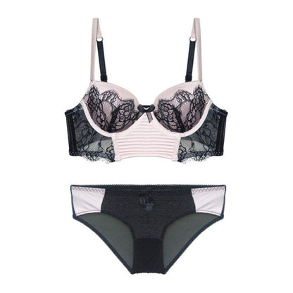 Women Lace Push Up Bra And Brief Sets