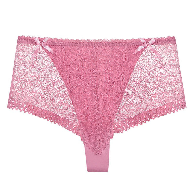 Low-Waist Lace Briefs For Women