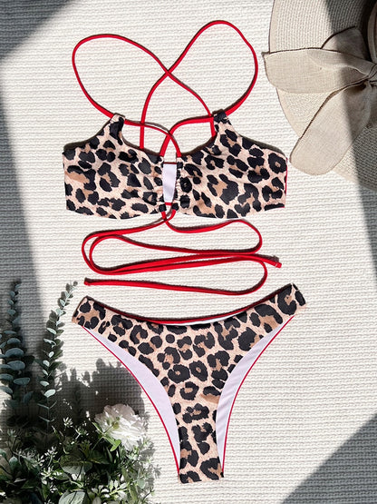 The Leopard Two Piece Bikini