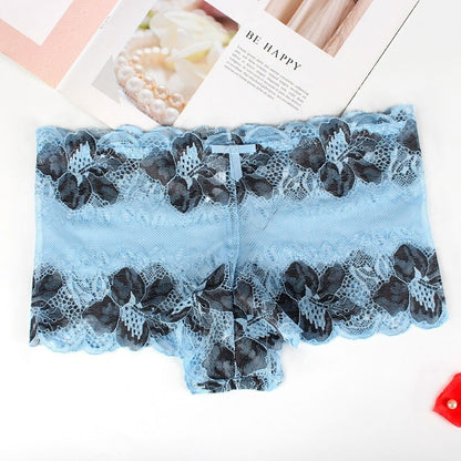 Mid-waist Transparent Breathable Panties