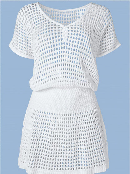 The Mini Mesh Cover-Up Dress