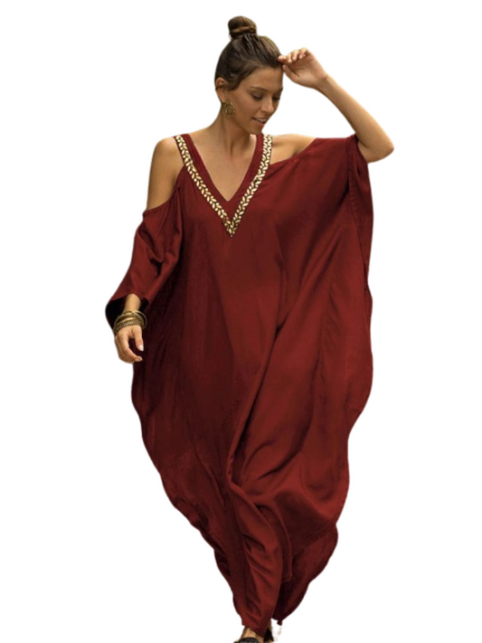 Open Shoulder Kaftan For Women