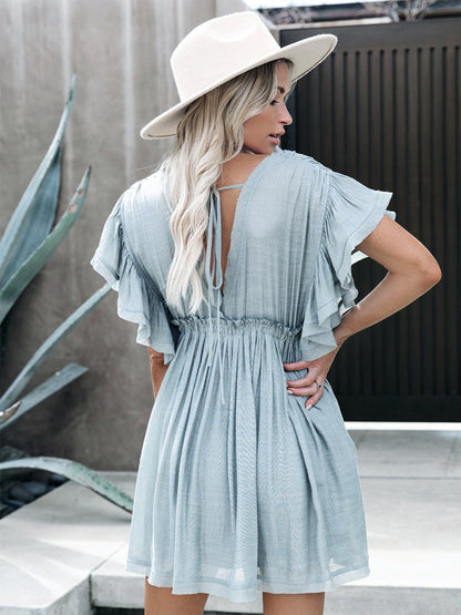 The Mini Ruffle Dress