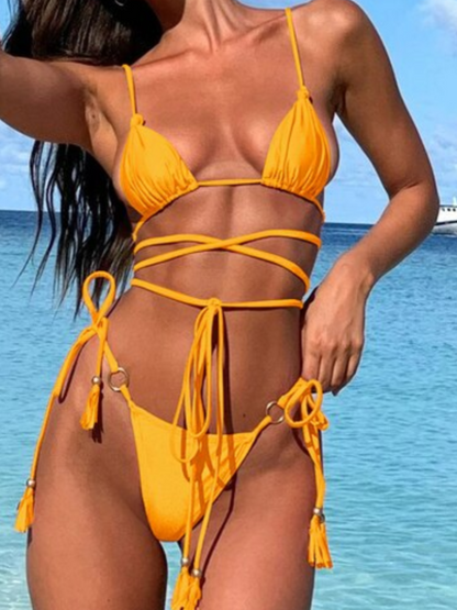 The Tropical Waist Two Piece Bikini