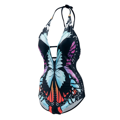 Butterfly Cutout One Piece Swimsuit