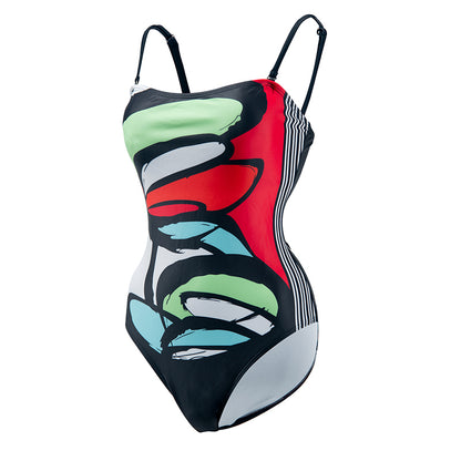 Kingfisher Strapped One Piece Swimsuit