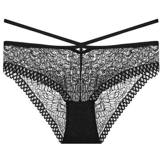 Lace Bandage Low-Waist Underpants