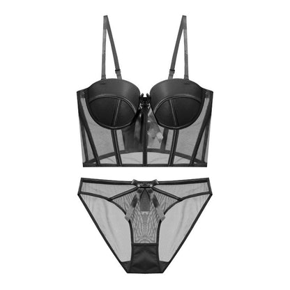 French Push Up Bra And Panty Set