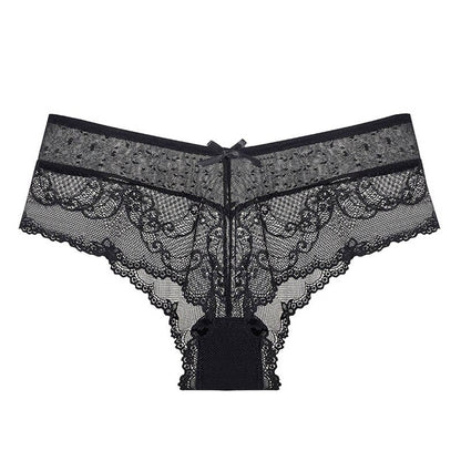 Low-Waist Embroidery Panties For Women