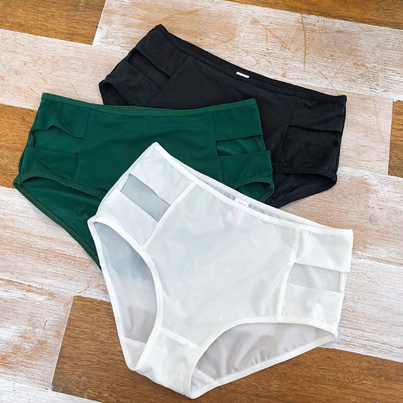 Hollow Out Middle-Waist Panty