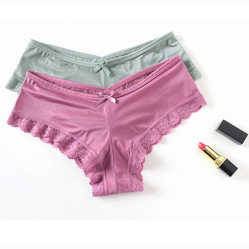 Cotton Traceless Hollow Out Underpants