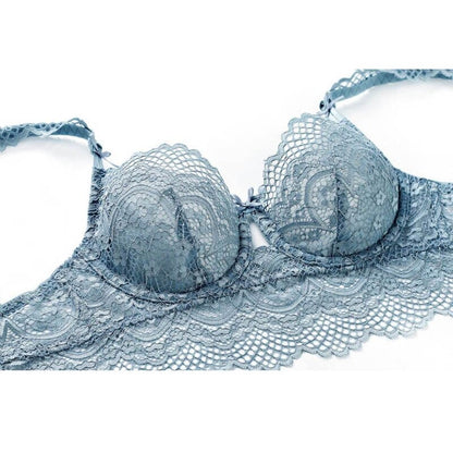 French Ultra-thin Lace Lingerie Set