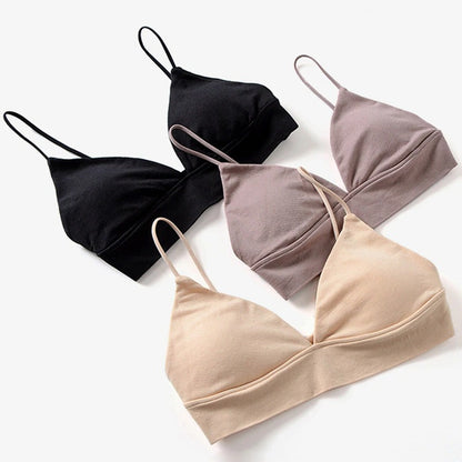 Wire Free Breathable Push Up Bra