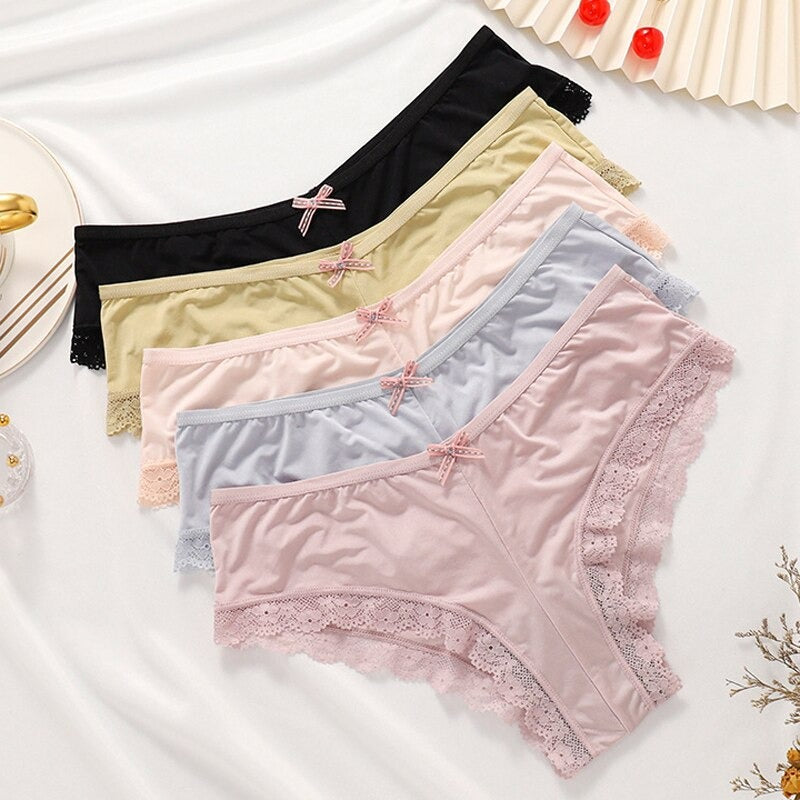 Ice Silk Low-waist G String Panties For Women