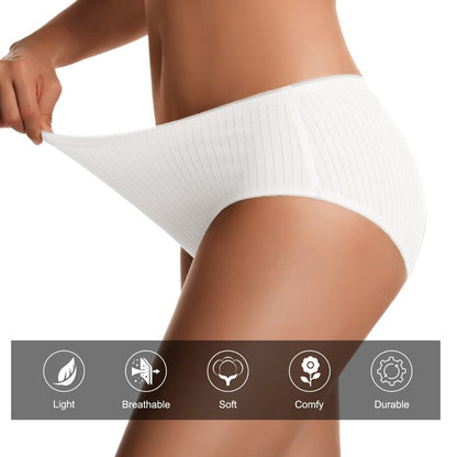 Seamless Low-Rise Cotton Underpants