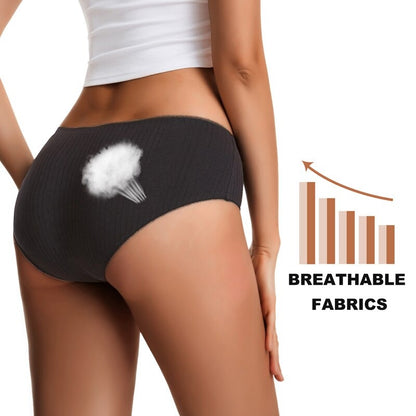 Seamless Low-Rise Cotton Underpants