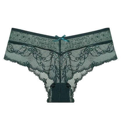 Low-Waist Embroidery Panties For Women