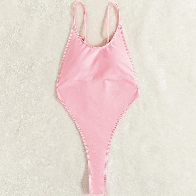 One Piece Thong High Leg Monokini