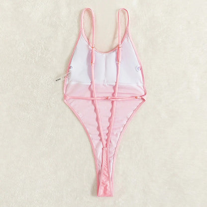 One Piece Thong High Leg Monokini